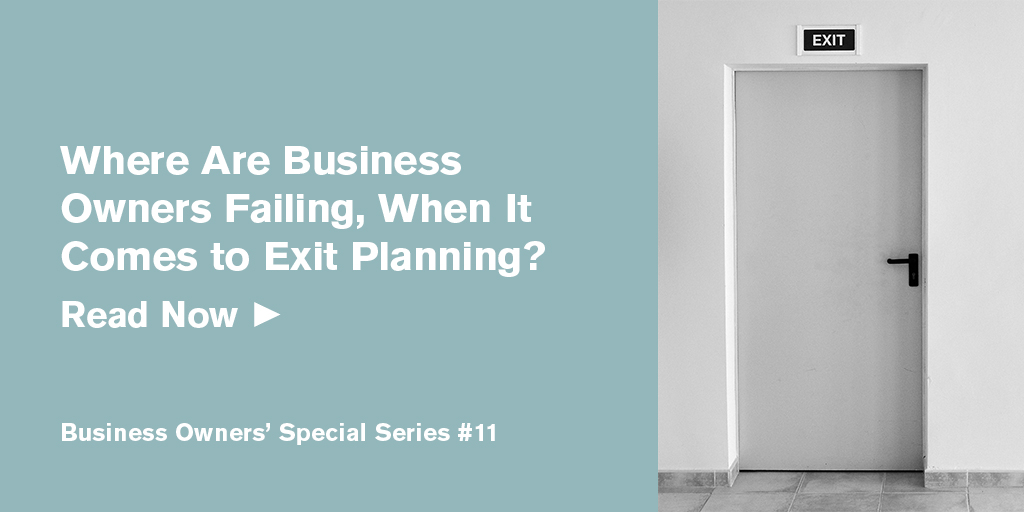 business management exit plan Exit door