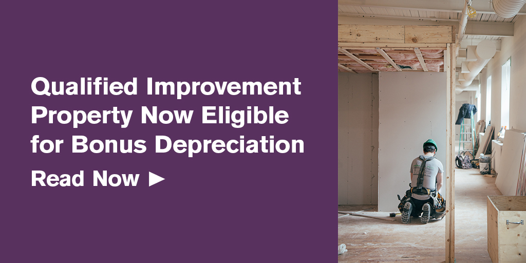 The CARES Act Adjusts Eligibility of Qualified Improvement Property