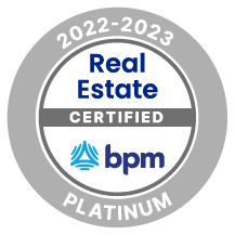 Real estate platinum badge
