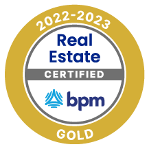 Real estate gold badge
