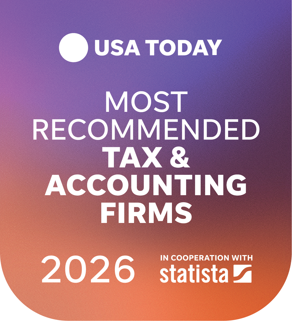 USA Today – Most Recommended Tax and Accounting Firm